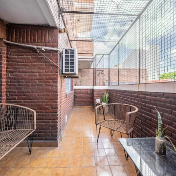 Venta Departamento Villa del Parque 2 ambientes 1 dormitorio balcón aterrazado