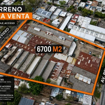 Terreno en Venta de 6700m2 en  Av. Pellegrini al 4800 , Rosario. Cerca de Circunvalacion