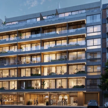 Mario Bravo 955 | Edificio de 8 pisos con unidades de 1, 2, 3 y 4 ambientes.