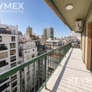Departamento alquiler 4 ambientes Palermo Chico Balcon