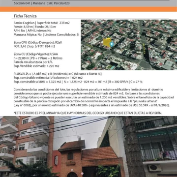 Terreno en Coghlan