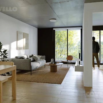 Apartamento en venta de 1 dormitorio con terraza en Atahualpa