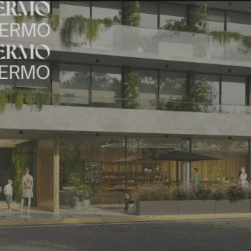 Venta departamento monoambiente con gran living comedor a balcón corrido - Palermo Hollywood