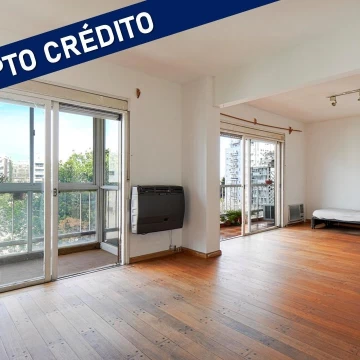 VENTA 3 AMBIENTES CON BALCON CORRIDO EN PALERMO HOLLYWOOD- APTO CREDITO