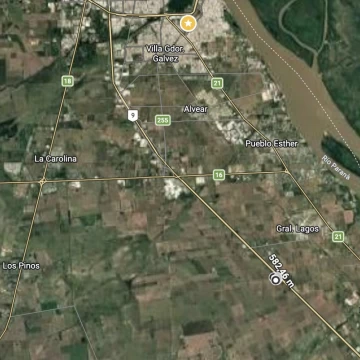 Terreno 2,3 HA sobre Autopista Rosario - Buenos Aires | General Lagos