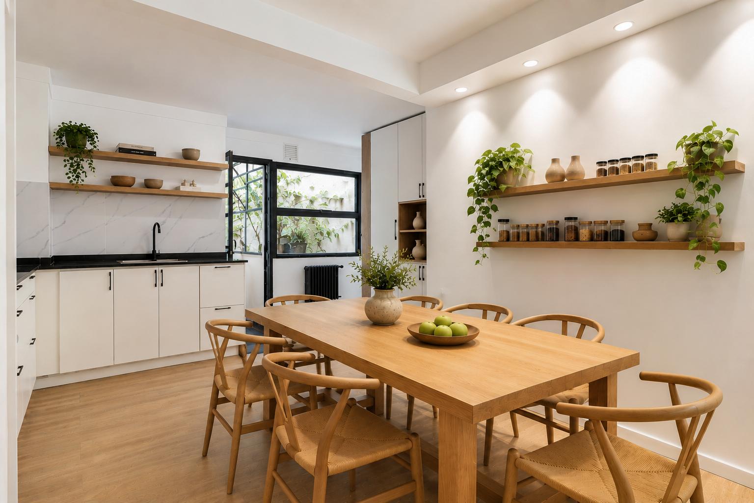 cocina ambientada con IA