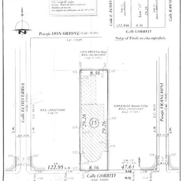 Terreno en venta en Barrio Refinería