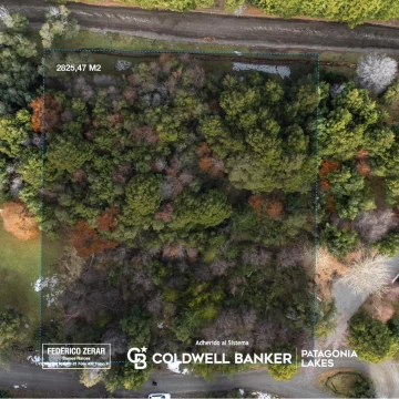 Lote/Terreno 2825m2 Venta en Arelauquen Bariloche