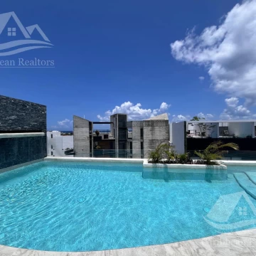 Estudio tipo Penthouse a la venta en Playa del Carmen