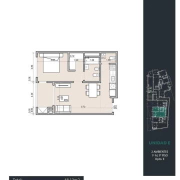 Departamento - Las Cañitas