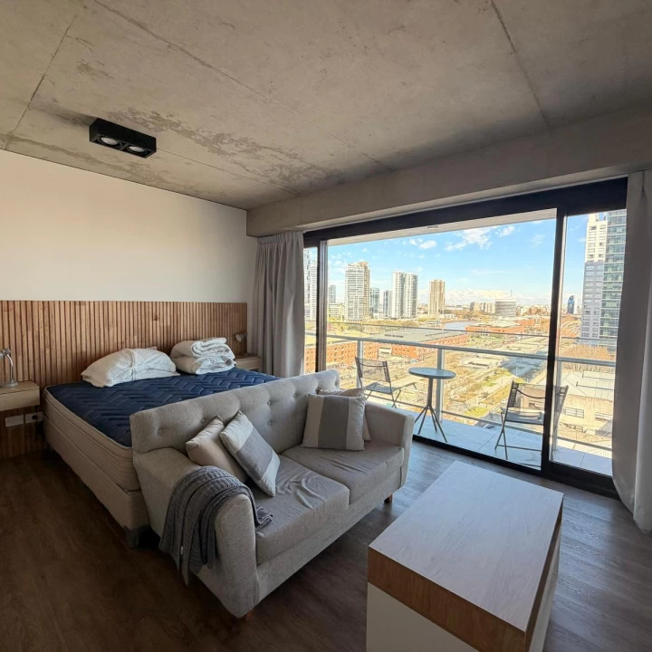 Monoambiente amoblado en alquiler en Quartier del Bajo - Puerto Madero
