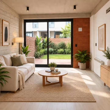 Duplex a estrenar - Jardín con parrilla   suite y vestidor
