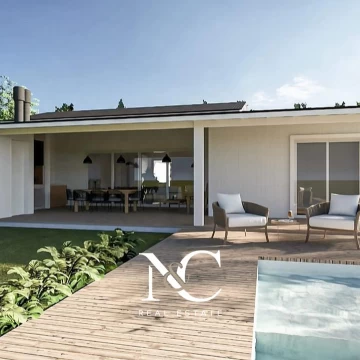 Casa en venta en Costa Esmeralda estilo californiano