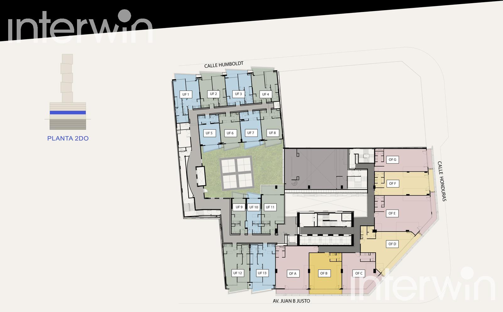plano planta piso 2