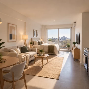 VENTA - Monoambiente - Vista Abierta - Villa del Parque