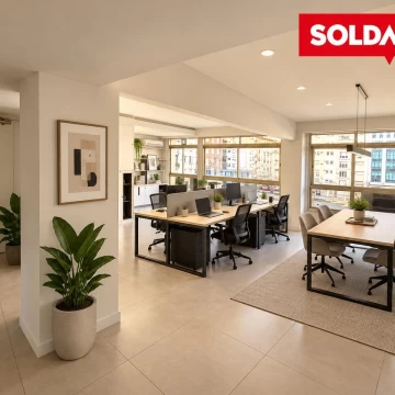 Oficina Comercial Venta 4 ambientes Retiro con Cochera