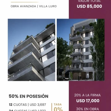 Venta Monoambiente balcón parri FINANCIA Liniers 
