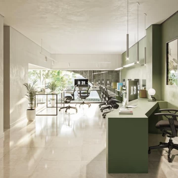 OFICINA EN VENTA POR AVENIDA PELLEGRINI - EN CONSTRUCCIÓN.