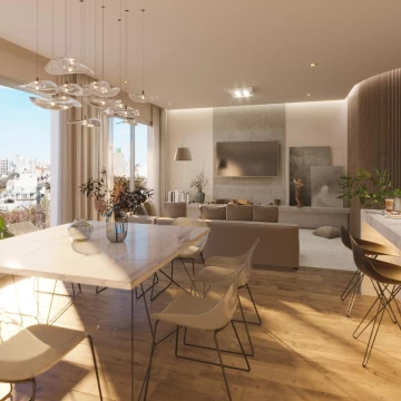 VENTA DEPARTAMENTO 2 DORMITORIOS CON PATIO EXCLUSIVO Y AMENITIES PICHINCHA - EN CONSTRUCCION