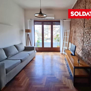 Departamento 3 Ambientes con Balcón en Palermo