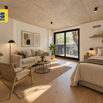Departamento en venta. Excelente Monoambiente a estrenar. Chacarita.