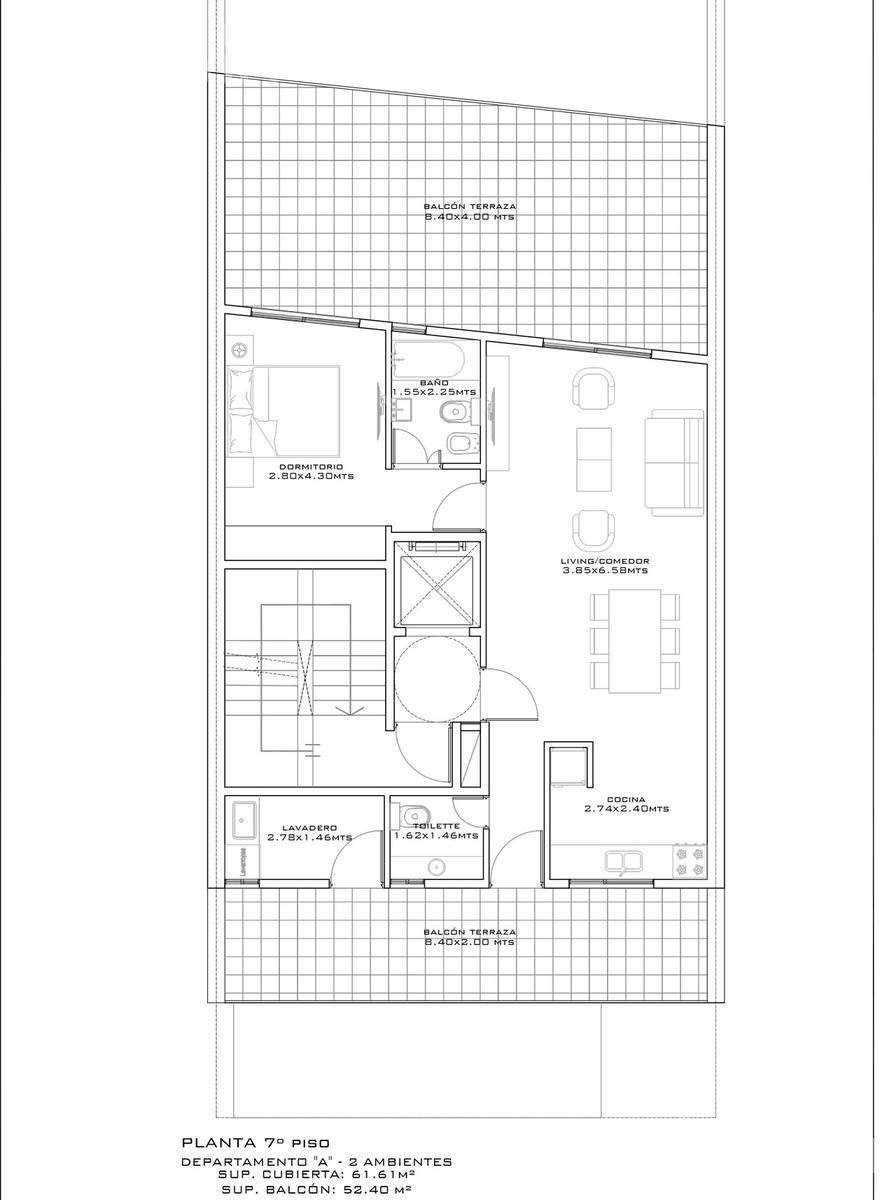 plano planta piso 7
