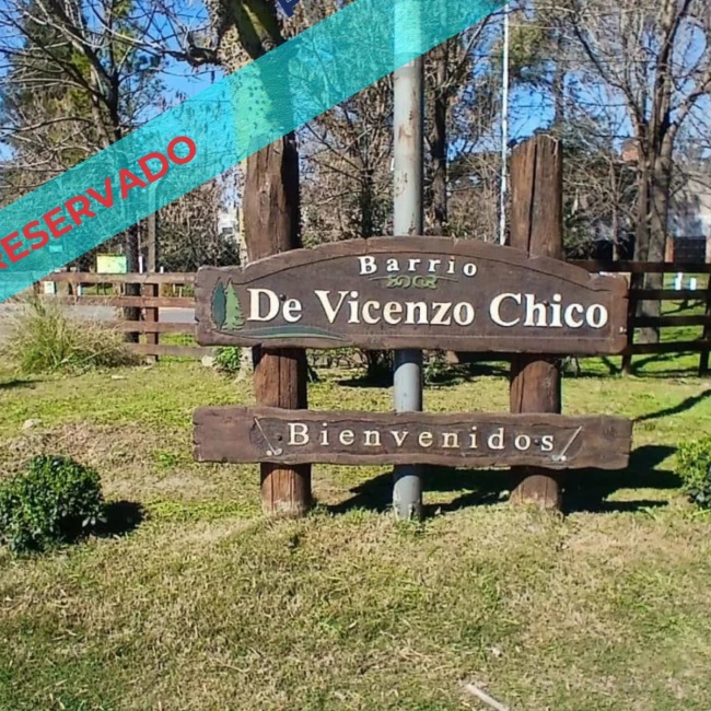 VENTA LOTE EN DE VICENZO CHICO – PILAR