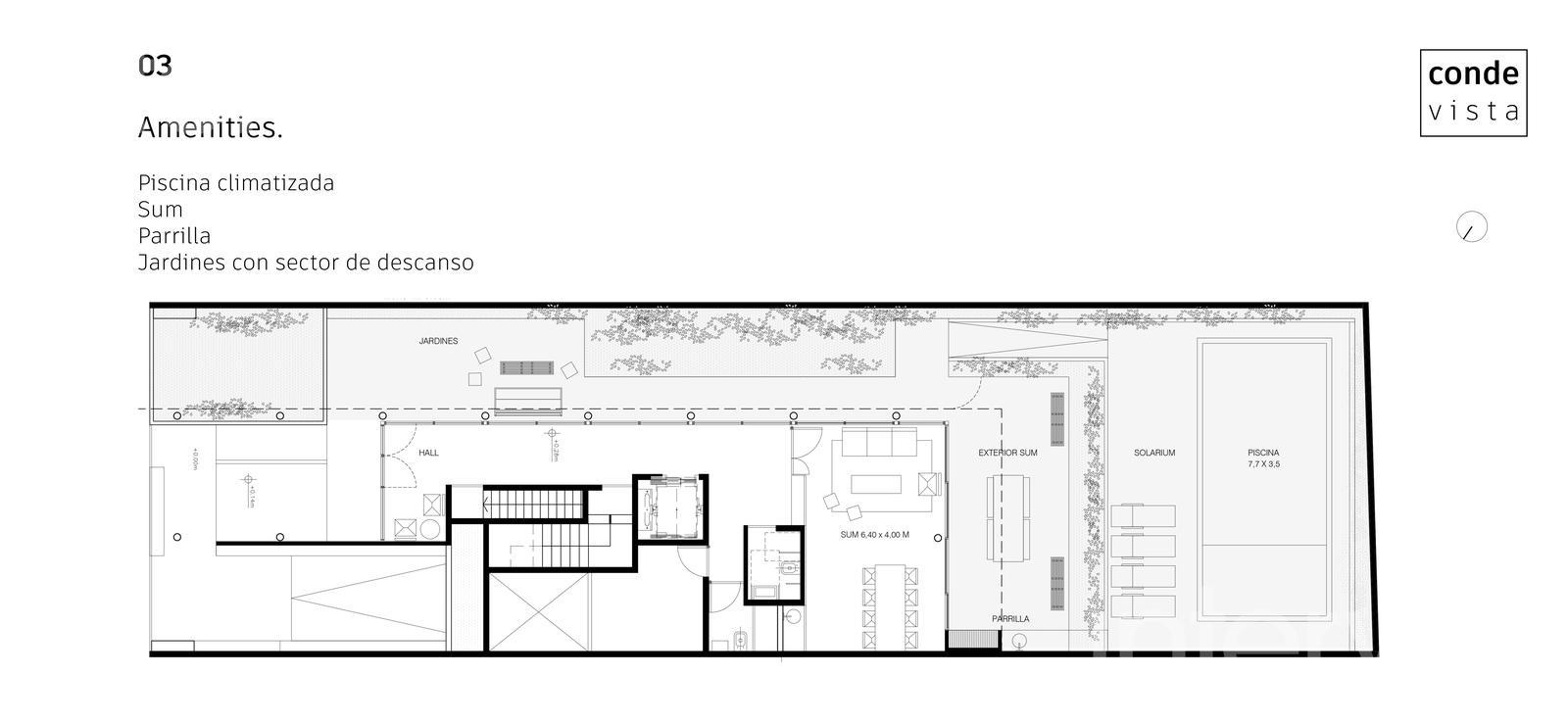 plano planta amenities