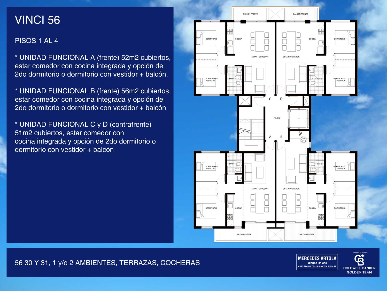 Piso 1 al 4