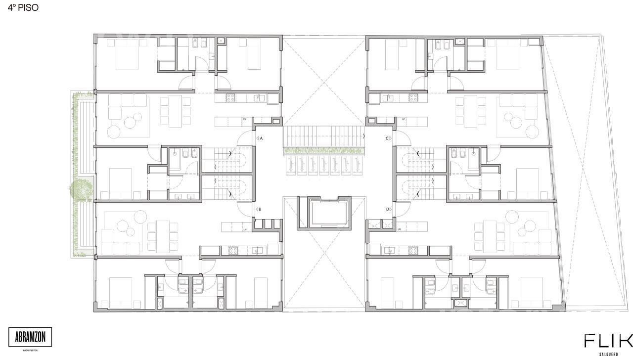 plano planta piso 4