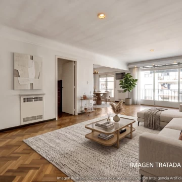 Venta Departamento de 3 Ambientes con Cochera y Balcón en Belgrano