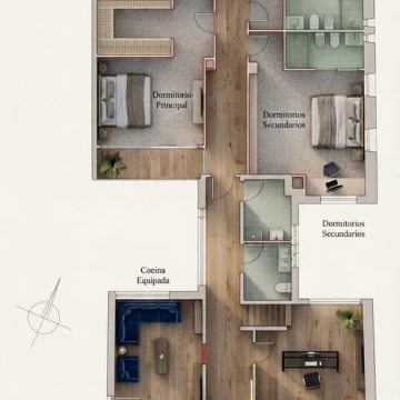 Departamento en venta Monserrat