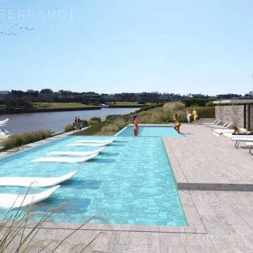 Departamento 2 Suite. a Estrenar. Jardin con parrilla, Cochera doble. Venta, Acqua Marinas, Nordelta