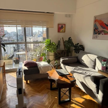 Alquiler Departamento 3 ambientes con dependencia, balcón- Belgrano