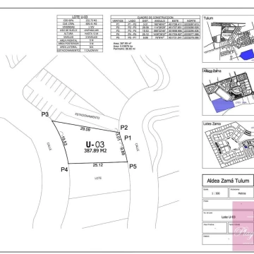 Land for Sale | Aldea Zama Premium, Tulum