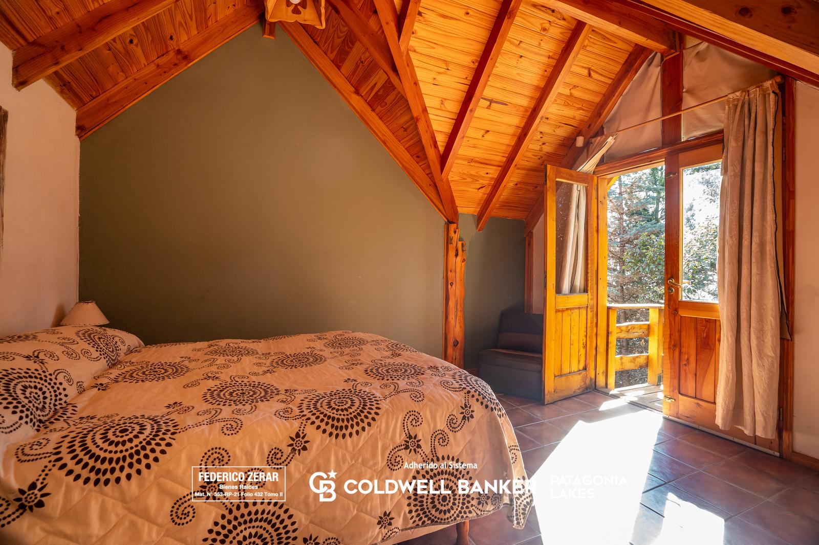Dormitorio matrimonial cabaña 3