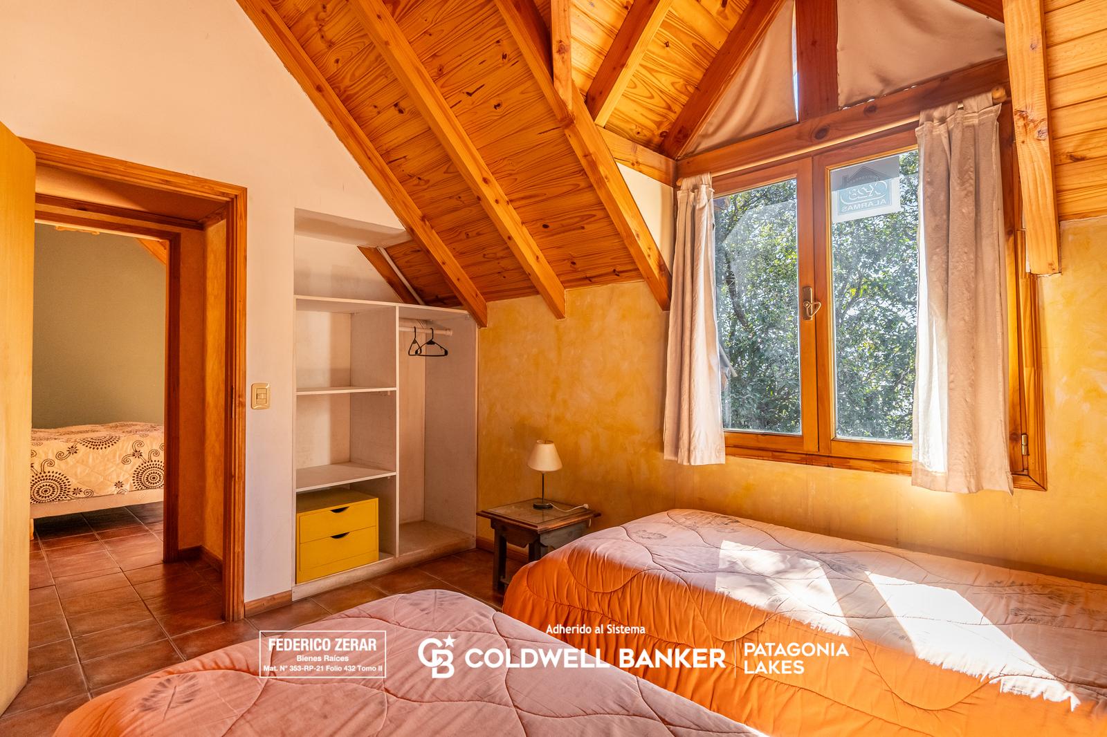 Dormitorio secundario cabaña 3