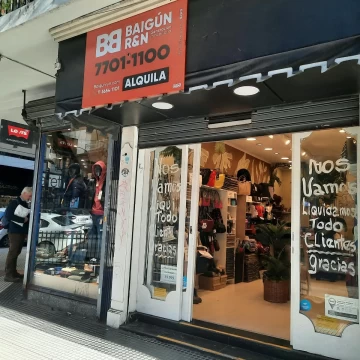 Local en alquiler sobre Av. Santa Fe 2304