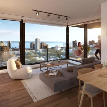 Venta apartamento un dormitorio con terraza en Centro