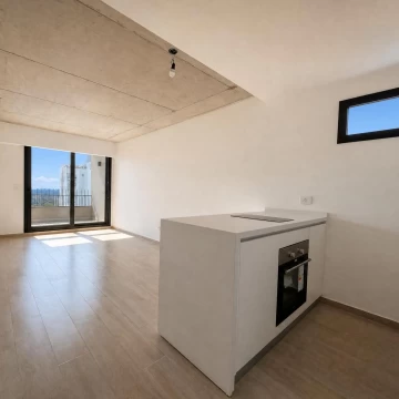 Departamento de 1 ambiente con balcon terraza en venta en Palermo.