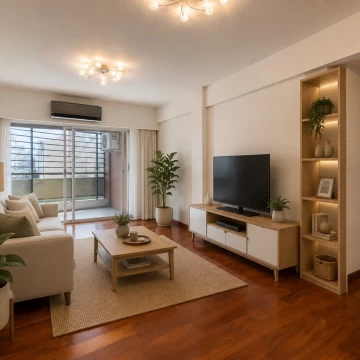 VENTA. SEMIPISO 4 AMBIENTES AL FRENTE CON COCHERA. CABALLITO