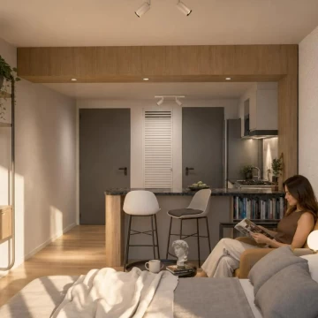 Balcarce 1100 - Monoambiente en venta  - Rosario Centro