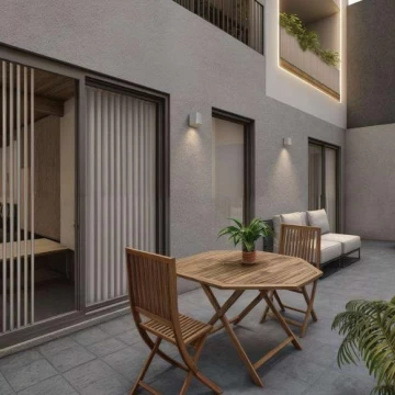 Venta departamento a estrenar en Monte Castro de 4 ambientes en planta baja con patios