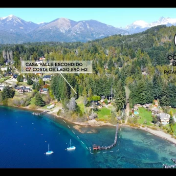 Alquiler Lujosa Casa orillas del lago Nahuel Huapi - Bariloche Patagonia Argentina