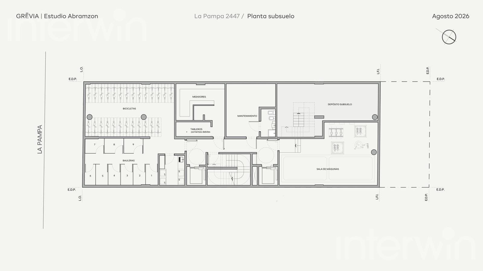 plano planta subsuelo
