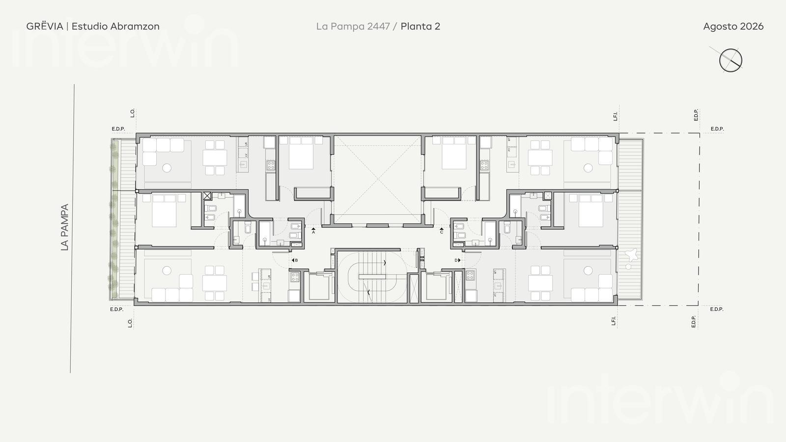 plano planta piso 2