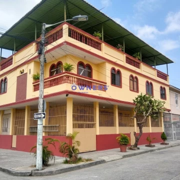 VENTA CASA ESQUINERA DOS PLANTAS ALTAS SUR-CENTRO DE GUAYAQUIL (RAH)