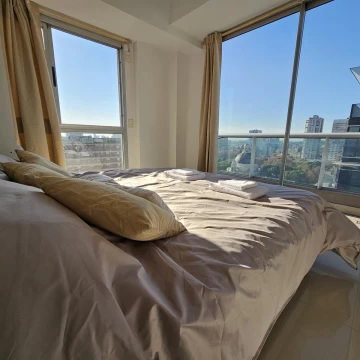 ALQUILER|  MONOAMBIENTE DIVIDIDO PISO 17 CON BALCÓN Y AMENITIES – APTO PROFESIONAL – BELGRANO