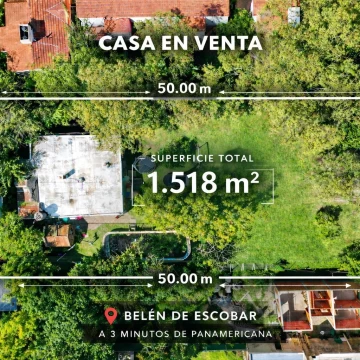 Venta. Casa apto crédito, 5 Ambientes. Lote de 1518m² en Escobar