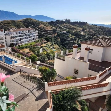 Departamento dos dormitorios con vista al mar en Málaga, España